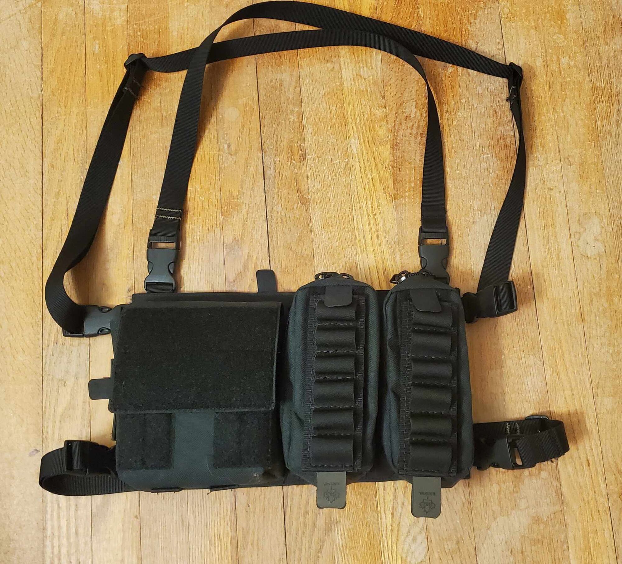 Shotgun Chest Rig With Admin Pouch!